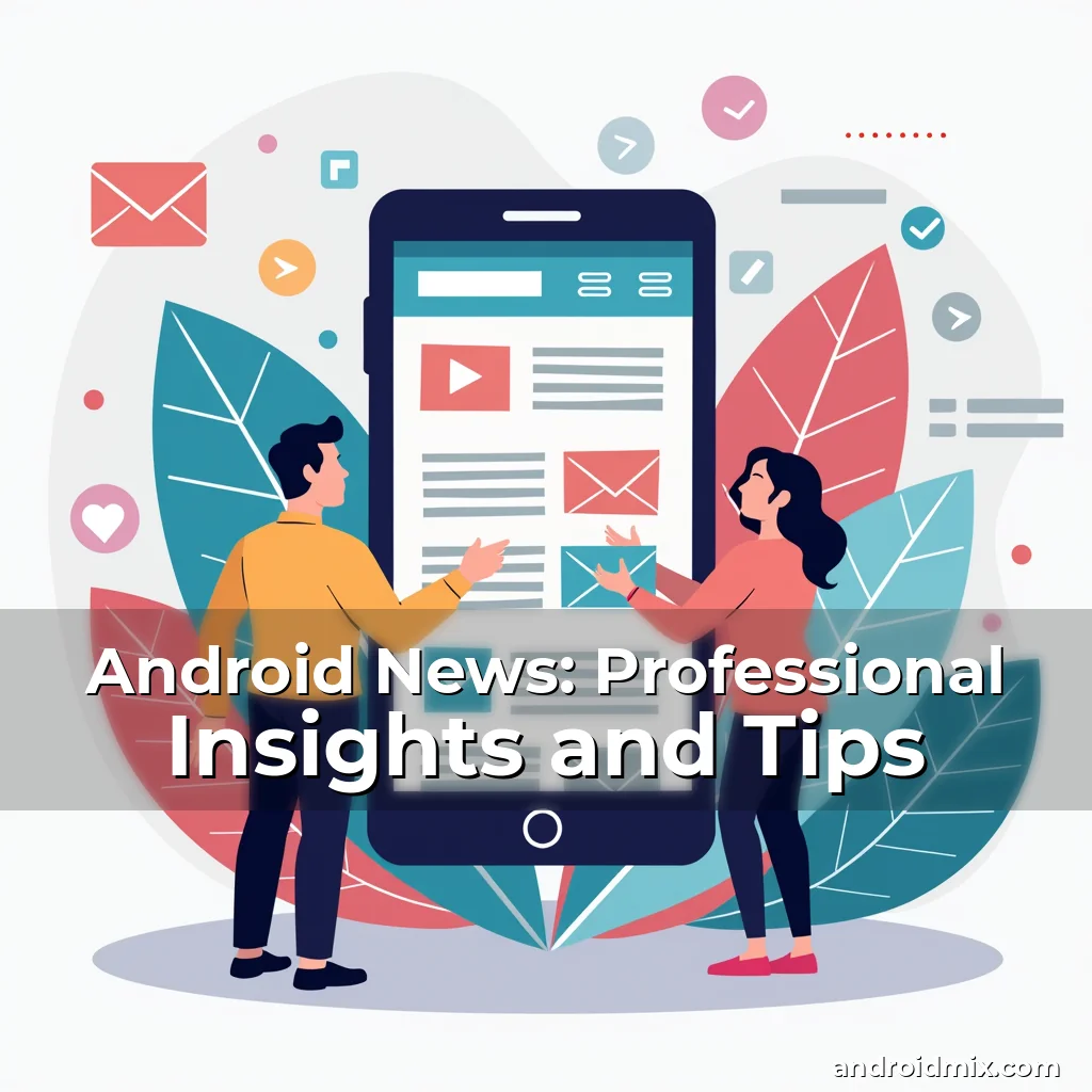 Read more about the article Android News: Professional Insights and Tips
