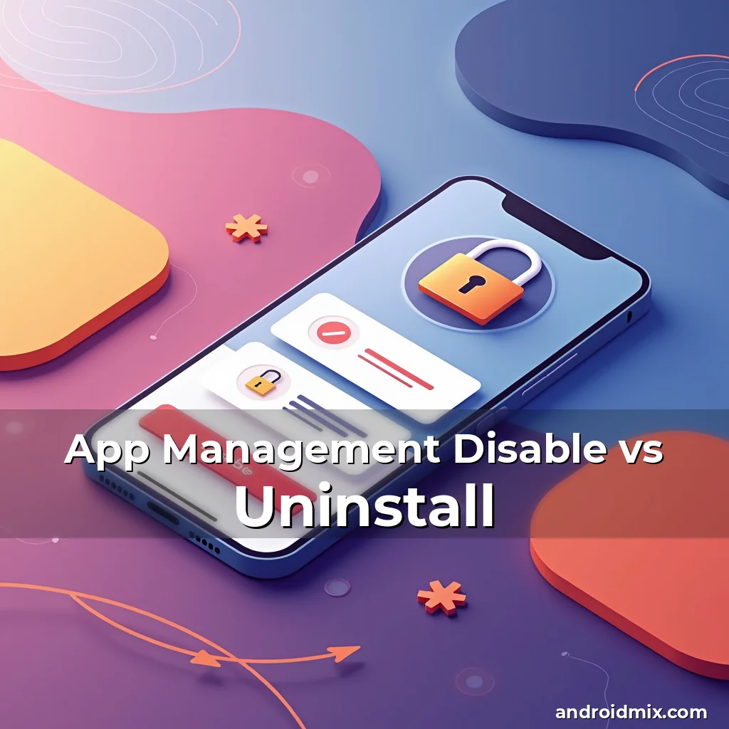 You are currently viewing App Management Disable vs Uninstall