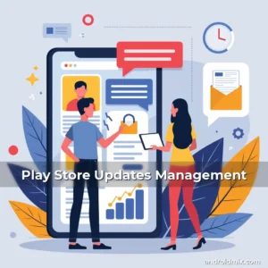 Artistic representation for Play Store Updates Management