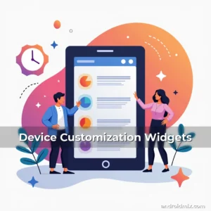 Read more about the article Device Customization Widgets