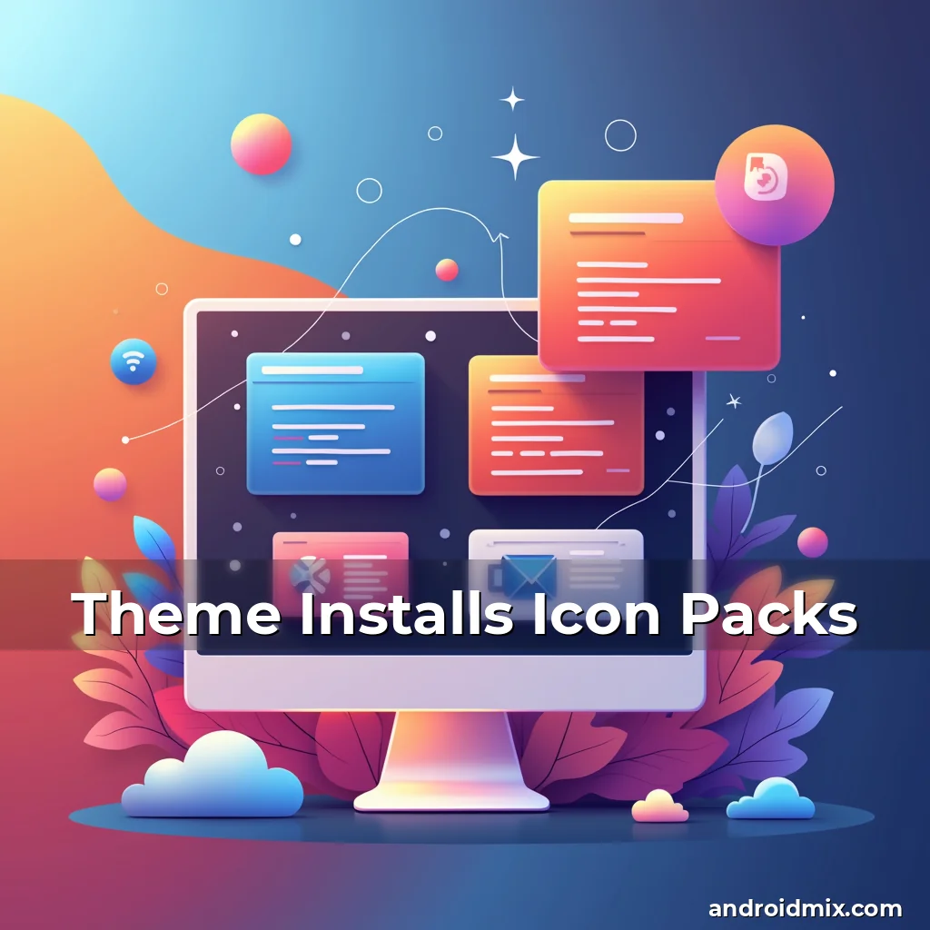 Read more about the article Theme Installs Icon Packs