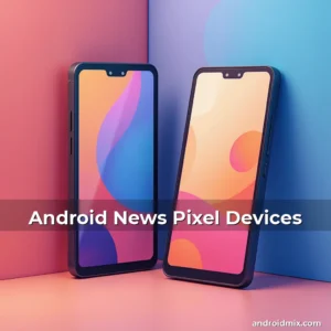 Artistic representation for Android News Pixel Devices