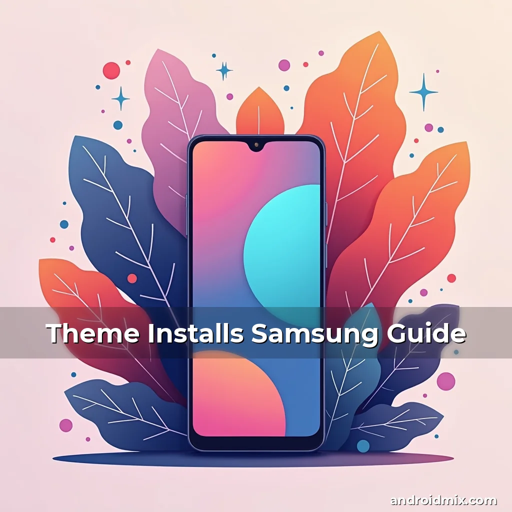 Read more about the article Theme Installs Samsung Guide