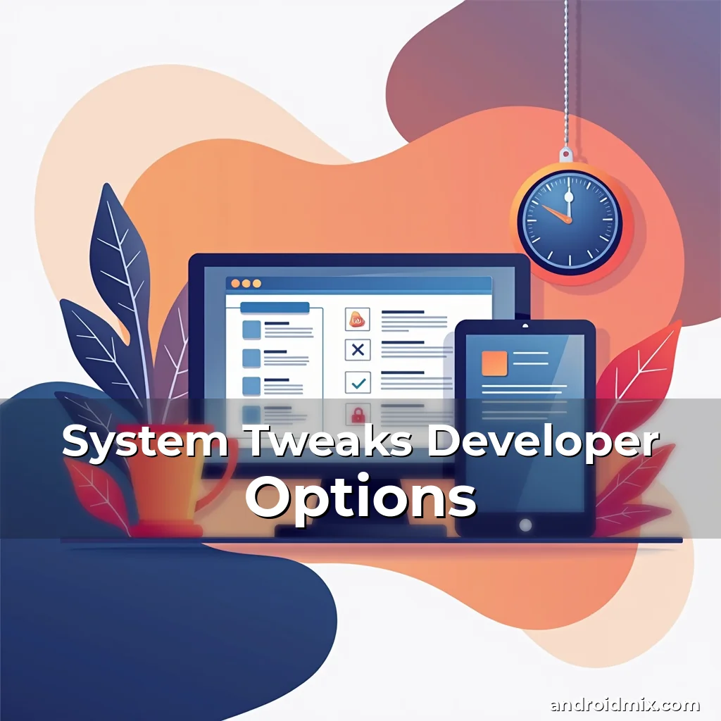 Read more about the article System Tweaks Developer Options