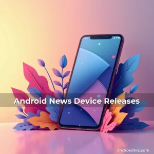 Artistic representation for Android News Device Releases