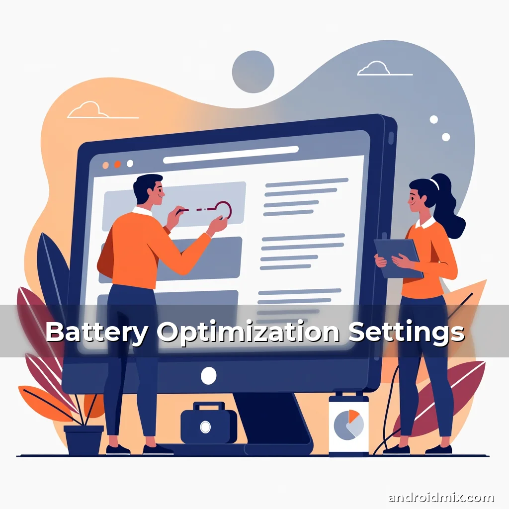 Read more about the article Battery Optimization Settings